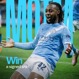 连场破门！塞梅尼奥当选对阵纽卡一役曼城队内最佳球员